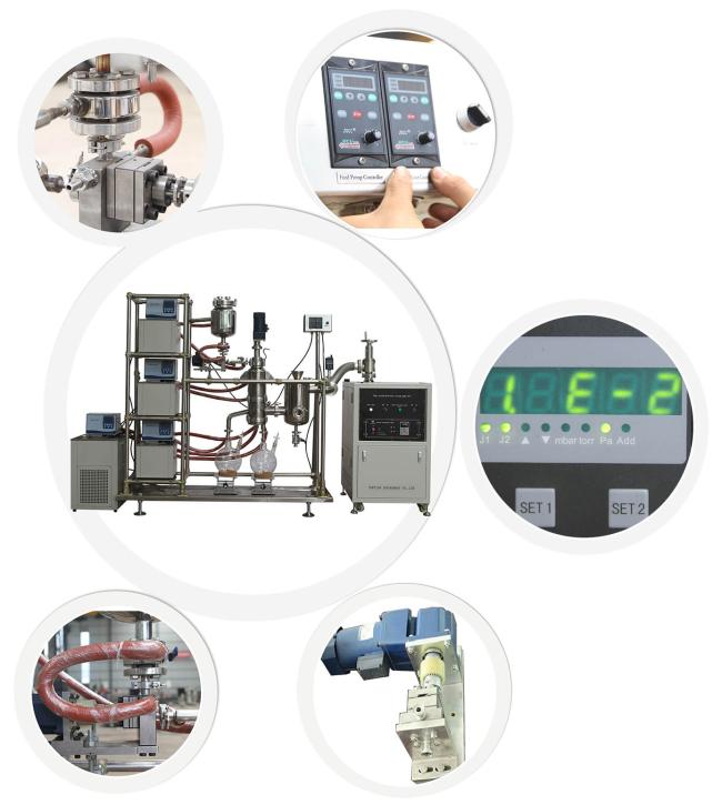 Molecular distillation equipment