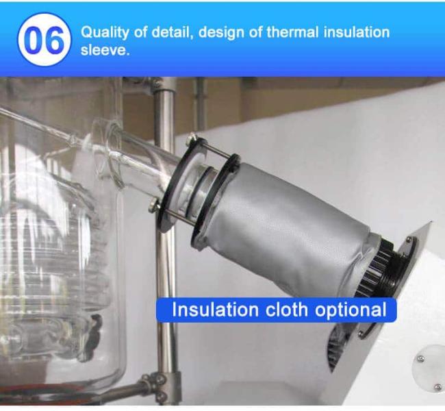 rotavap distillation glass