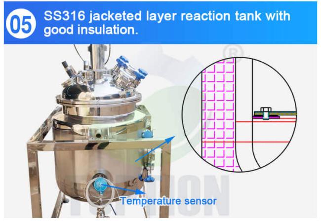 crystallization reaction vessel