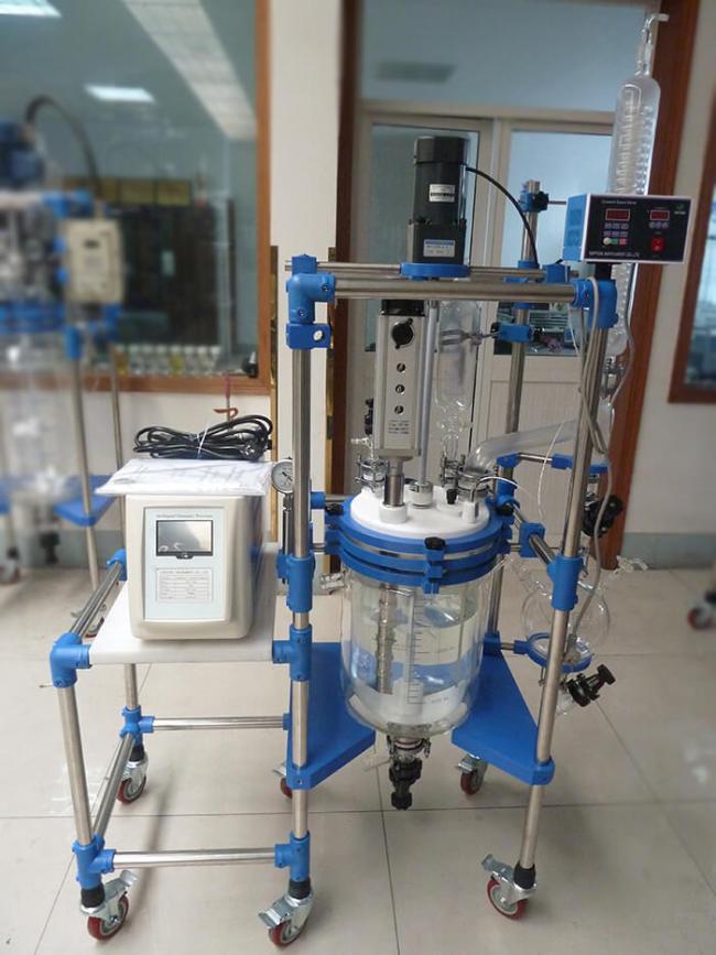 20L glass ultrasonic homogenous reactor system