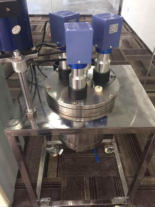 ultrasonic reactor stainless steel material