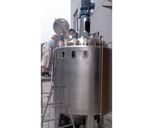 500L ultrasonic reactor