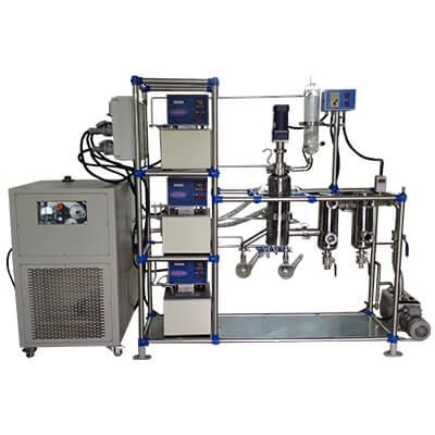 cheap short path distillation system