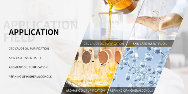 short path molecular distillation