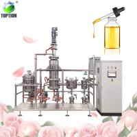 Quality Rose Essential Oil Extraction Wiped Film Evaporator Short Path Distillation Unit for sale