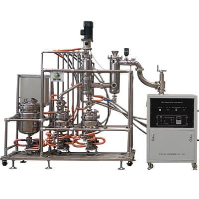 China Multistage Molecular Distillation Equipment Customize For Essential Oil for sale