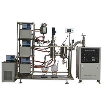 Quality 30L Jacketed Tank Wiped Film Evaporator Molecular Distillation System for sale
