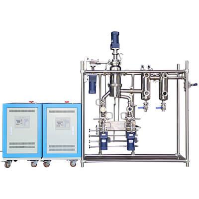 Quality Toption 3L Wiped Film Evaporator Lab Molecular Distillation Equipment for sale