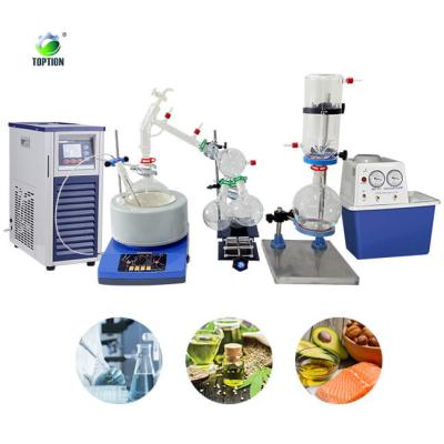 China 2L Kit de destilação de via curta Unidade de destilação molecular a vácuo à venda