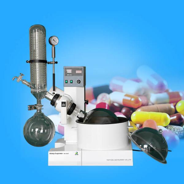 Quality Industrial Distillation Rotary Evaporator 50l With Chiller And Vacuum Pump for sale