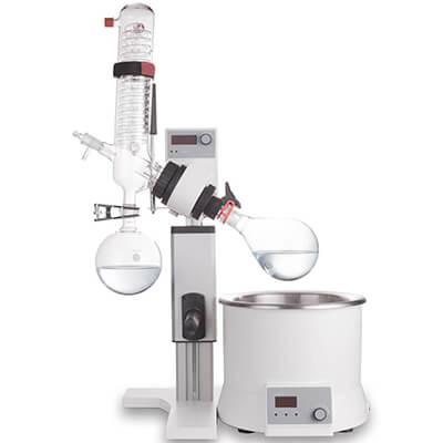 Quality Alcohol Distillation Rotary Evaporator Stainless Steel 2L Rotovap for sale