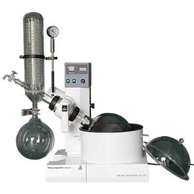China High Borosilicate Glass Lab Rotary Evaporator For Chemical Separation for sale