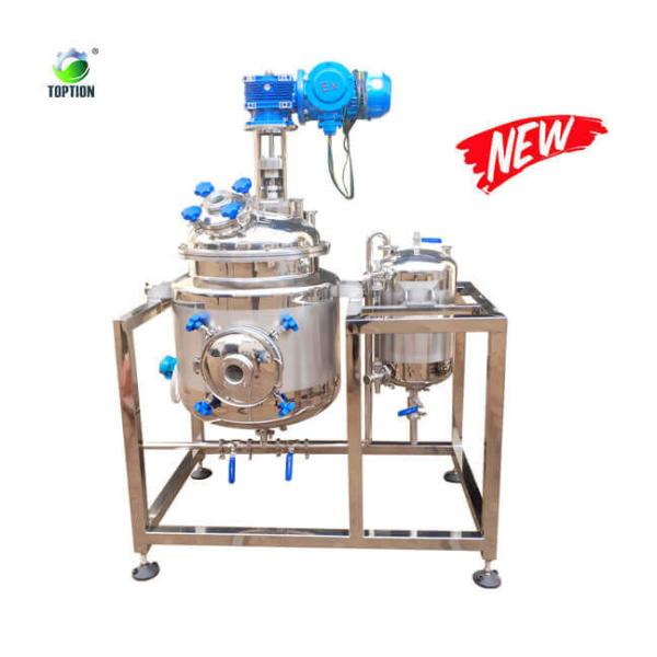 Quality Stainless Steel Crystallization Reactor Toption 50L Jacketed Reactor for sale