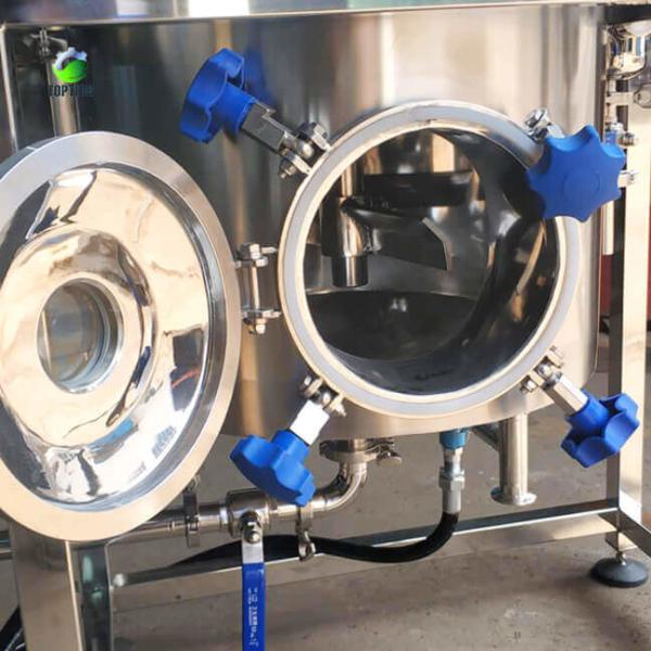 Quality Stainless Steel Crystallization Reactor Toption 50L Jacketed Reactor for sale