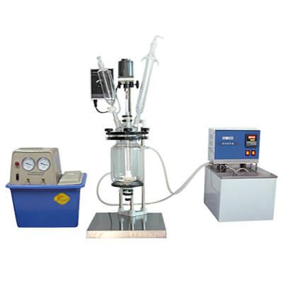 Quality 10L 20L 50L Jacketed Glass Reactor Glass & Stainless Steel Reactor for sale