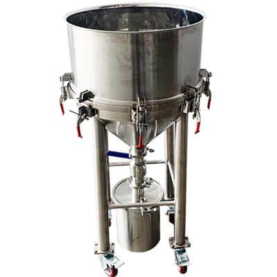 China SS304 Dewaxing Filter 50L Vacuum Filtration System High Throughput Wax Removal for sale