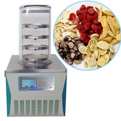 China Máquina de secagem por congelamento a vácuo laboratório CE ISO SGS à venda