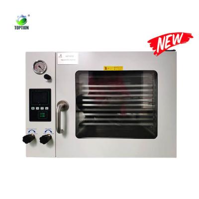 China TOPTION Vacuum Drying Oven Chemistry Vacuum Lab Oven for sale