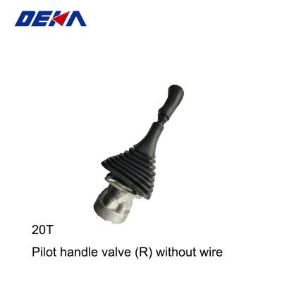 China Heavy Equipment Excavator Hydraulic Spare Parts HL-YDV-10-SANY-20T-G-L Pilot Handle Valve Right Without Wire for sale