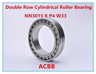 Chine Roulement à rouleaux cylindrique de rangée de double de NN3015 K P4 W33 4000RPM-8000RPM à vendre