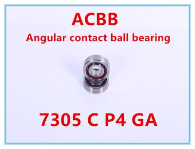 China 7305 C P4 GA     Angular Contact Ball Bearing for sale