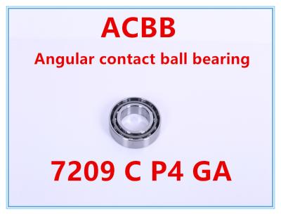 China 60 Degree Brass Cage Nylon Holder Double Sided Seal Ball Bearing Grease Lubrication Steel for sale