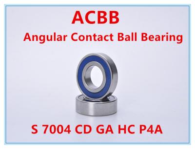 China S 7004 CDGA HCP4A   Angular Contact Ball Bearing for sale