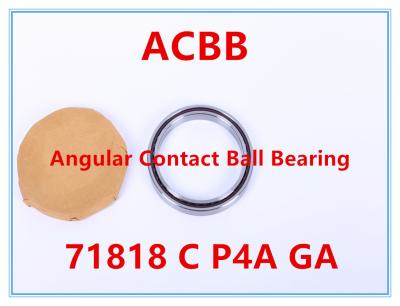 China Nylon Brass Cage 30mm OD Thrust Angular Contact Ball Bearing for sale