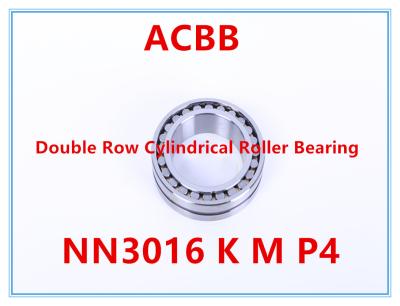 China NN3016 K M P4 Double Row Cylindrical Roller Bearing for sale