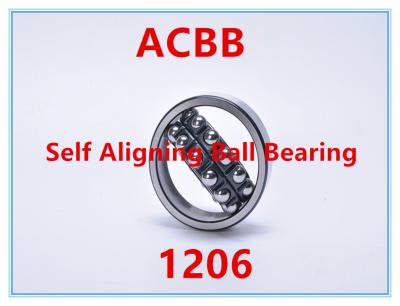 China Steel Holder 1206 Self Aligning Ball Bearing Steel Ball for sale