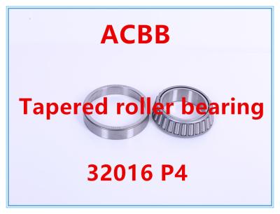 Chine 32016 P4  Tapered Roller Bearing 3000RPM-4000RPM à vendre