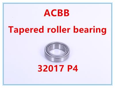 China 32017 P4  Tapered Roller Bearing 2500RPM-3000RPM for sale