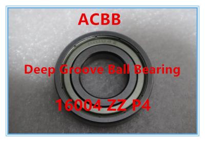 中国 16004 ZZ ZV3 C0 P4の高精度および低雑音の深い溝のボール ベアリング 販売のため