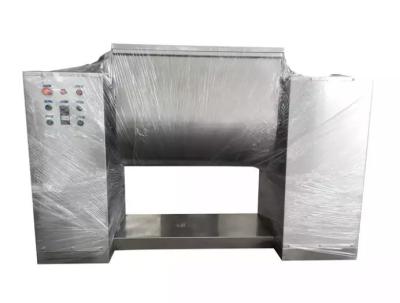 China Horizontal Stainless Steel Ribbon Blender , GMP Ribbon Mixing Machine for sale