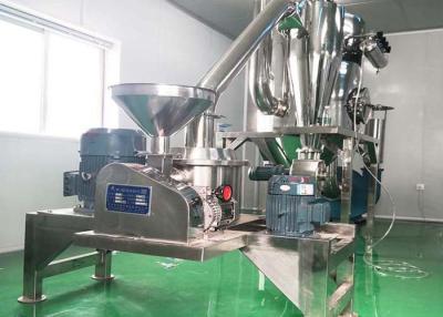China 100-400 Mesh Stainless Steel Grinding Machine For Herbal Roots for sale