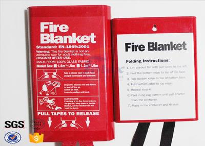 China Flame Retardant Fabric Fiberglass Fire Blanket for Thermal Heat Protection for sale