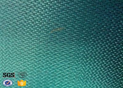 China Green 430gsm Glass Fibre Cloth Coated PVC for Wedling Blanket Fireproof for sale