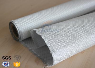 China Texalium Honeycomb Weave Silver Coated Fabric E Glass Weatherproof 1200mm for sale