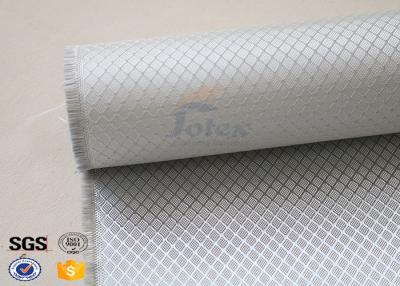 China High Intensity Heat Resistant Fiberglass Woven Cloth With Silver Coated for sale