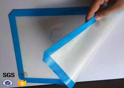 China Reusable Fiberglass Non Stick Silicone Baking Mat Silicone Oven Liner for sale
