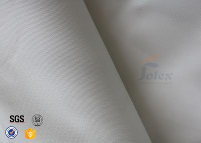 China 0.5mm White Silicone Coated Fiberglass Fire Blanket For Household for sale