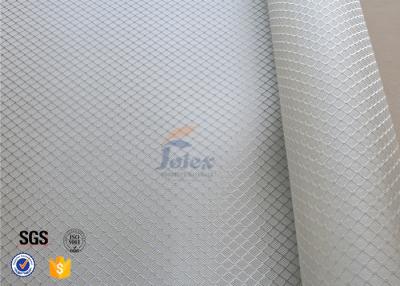 China 0.2MM Fire Resistant Silver Coated / Aluminized Coated Silver Coated Fabric for sale
