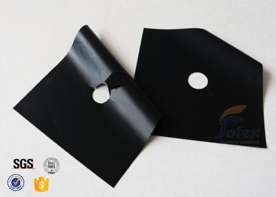 China 0.08mm PTFE Coated Glass Fibre Fabric For Stovetop Burner Protectors for sale