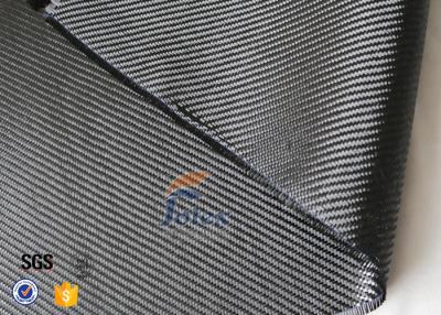 China 3K 200GSM Thermal Insulation Materials Twill Carbon Fiber Fabric Decoration for sale
