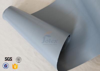 China Tela cubierta PVC de la fibra de vidrio para el tubo de aire flexible de la prenda impermeable del aislamiento de calor en venta