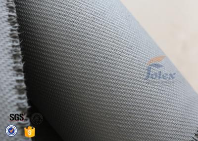 China El silicón gris de la manta 1600g 1.3m m de la seguridad de incendio doméstico cubrió la tela de la fibra de vidrio en venta