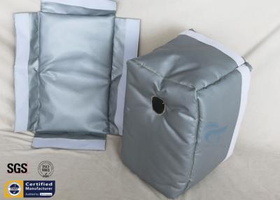 China Thermal Insulation Jackets Removable Actuator Heat Resistant Blanket  300℃ 25MM for sale
