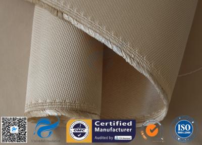 Chine haut tissu croisé de fibre de verre d'isolation thermique de sergé du tissu 1.3mm de la silice 35oz à vendre