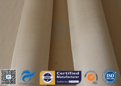 中国 1200g/m2ブラウンの十字のあや織り織り方の高い無水ケイ酸の生地1200℃のガラス繊維の布 販売のため