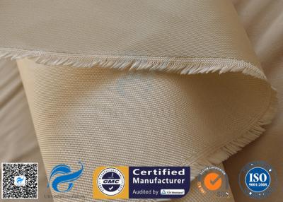 China Aislamiento de alta temperatura del horno fibra de vidrio 600gsm de la tela de la silicona de 800 grados en venta